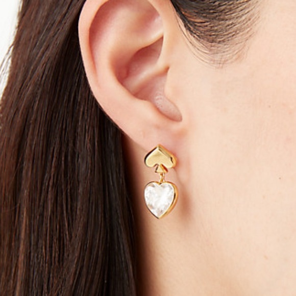 New everyday spade drop studs - Picture 3 of 7